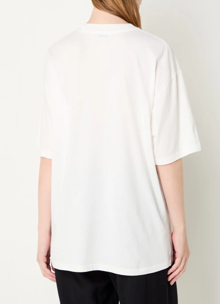 Anne Bing Kent T-Shirt mit Logodruck