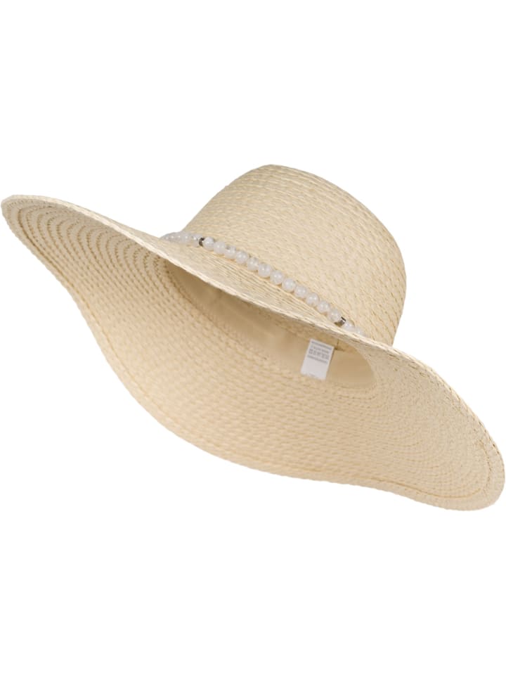 styleBREAKER Sonnenhut in Beige günstig kaufen onesize
