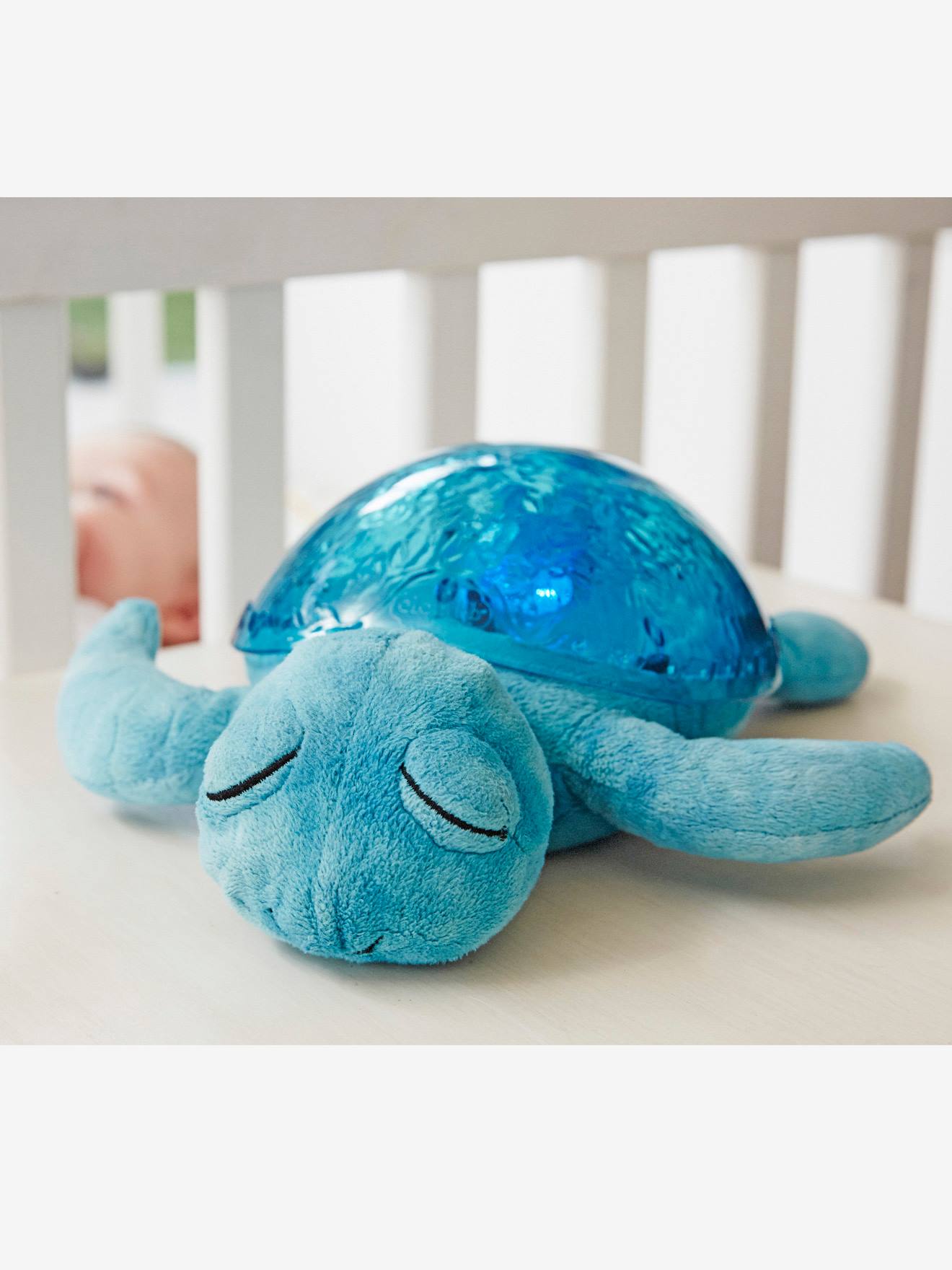 Veilleuse Tranquil Turtle CLOUD B bleu