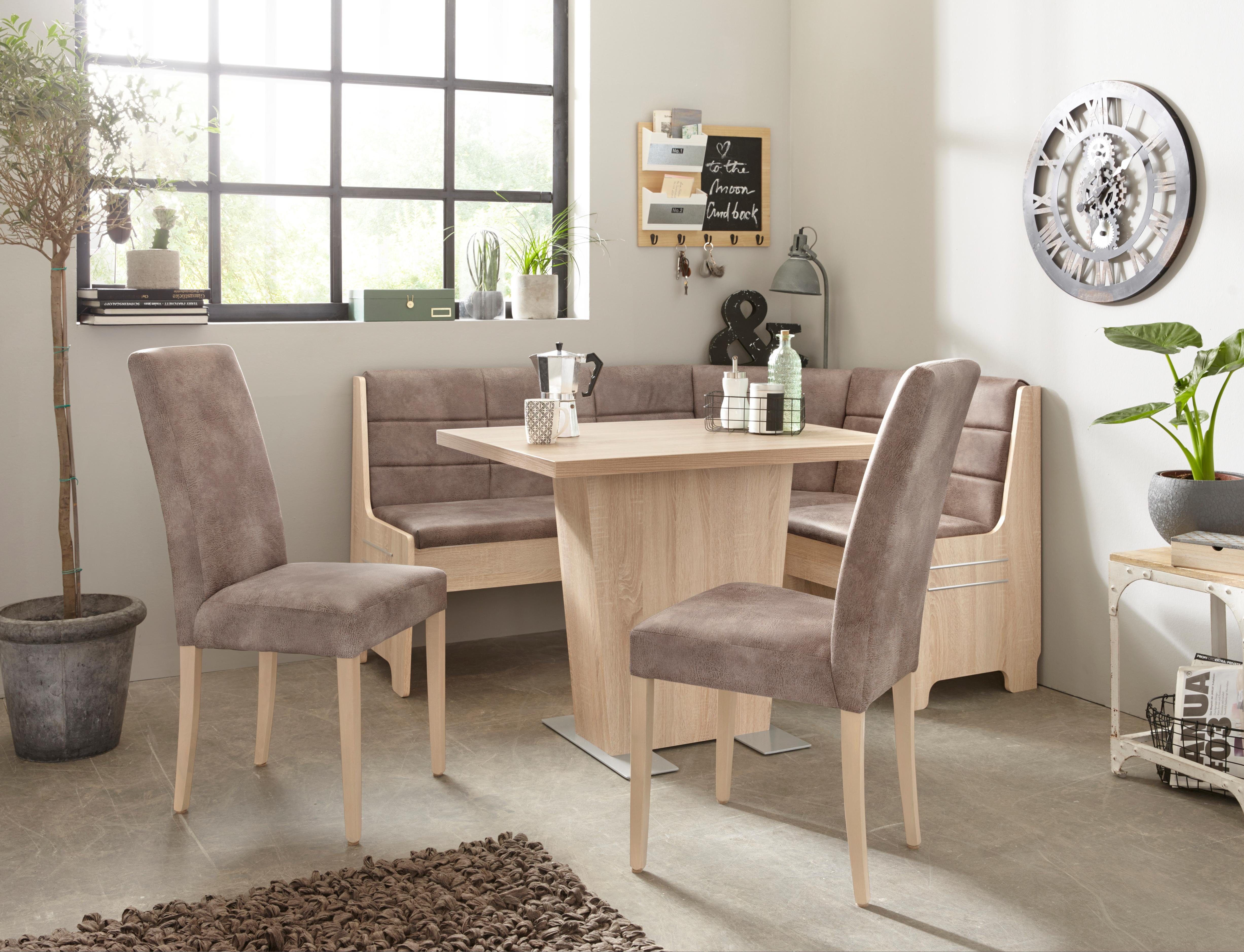 INOSIGN Eckbankgruppe Carola, (Set, 4-tlg)