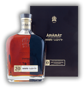 Ararat 20 Jahre Nairi Ararat 20 Jahre Nairi  Alter 20 J. - 0,7	 Liter - Vol 40%