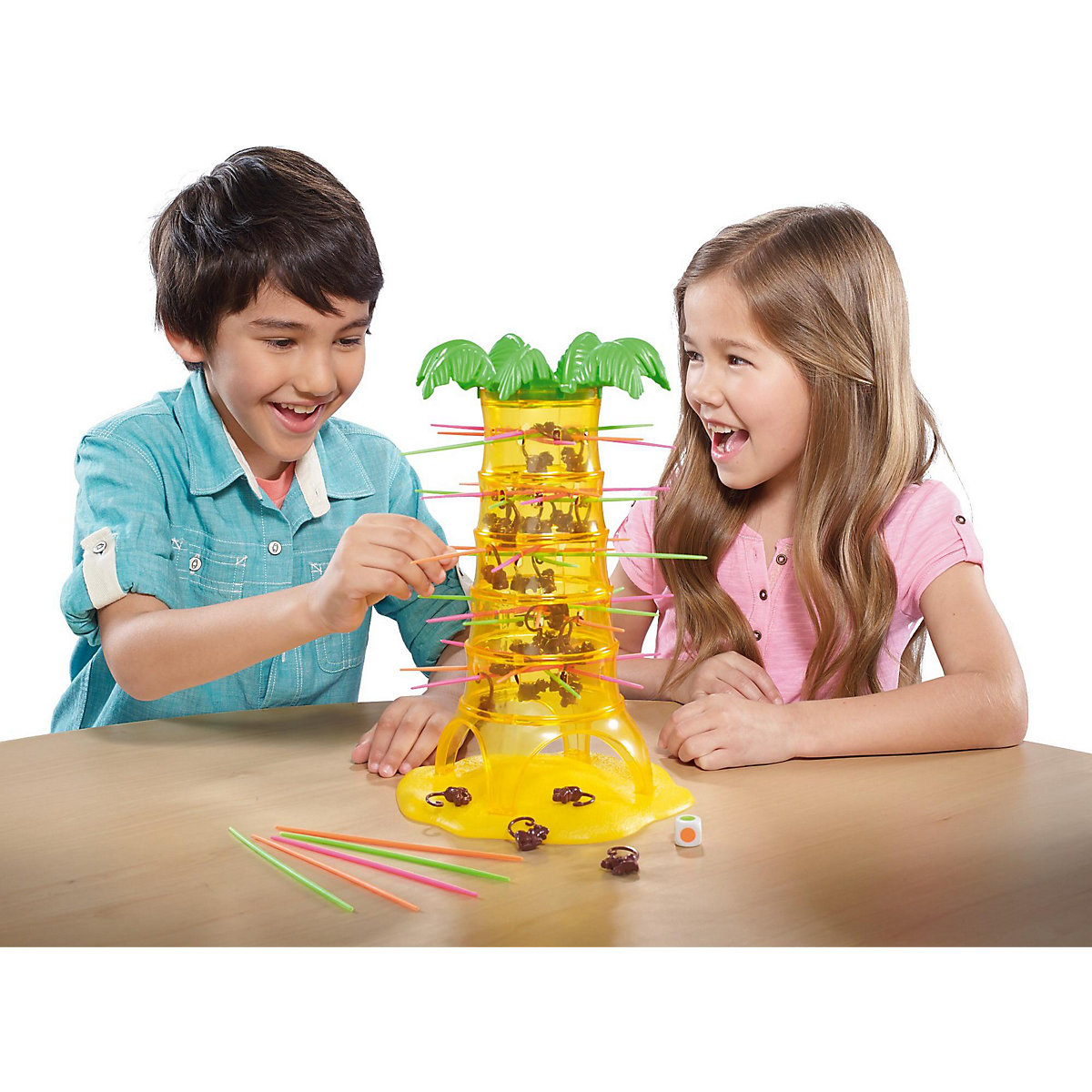 Mattel Games S.O.S. Affenalarm, Kinderspiel, Familienspiel
