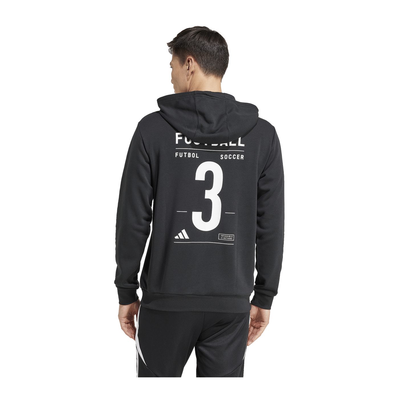 adidas Football Category Graphic Hoody Schwarz