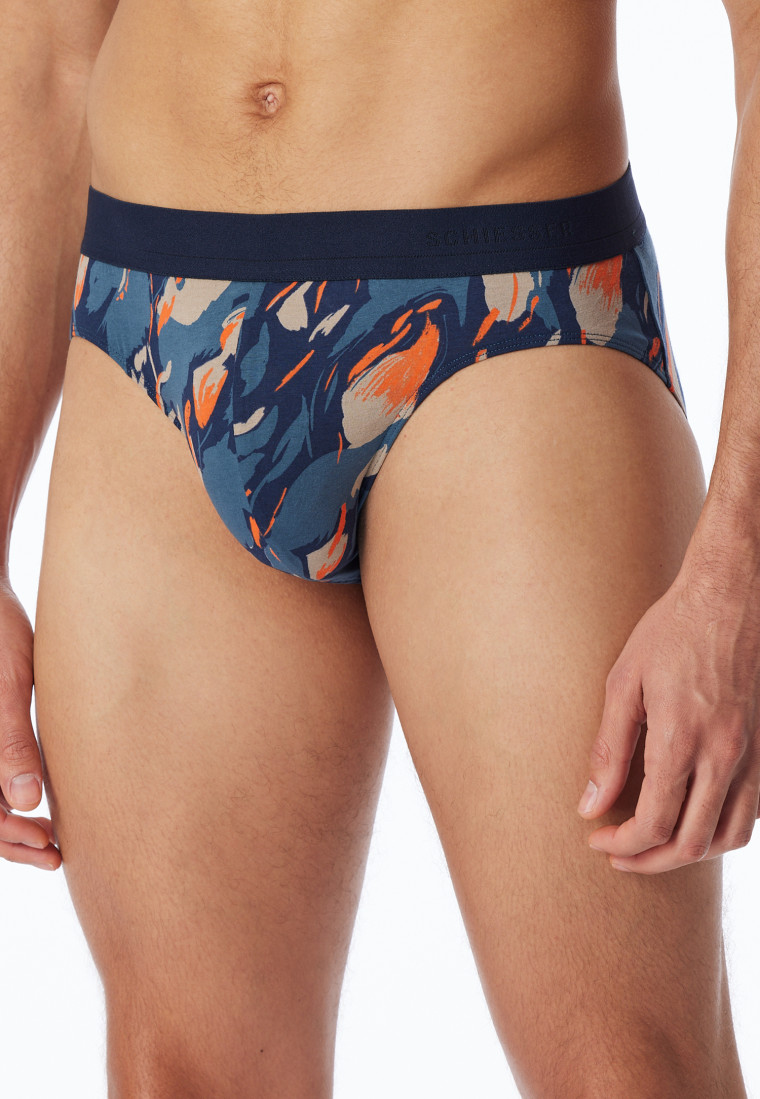 Rio-Slip atlantikblau gemustert - 95/5
