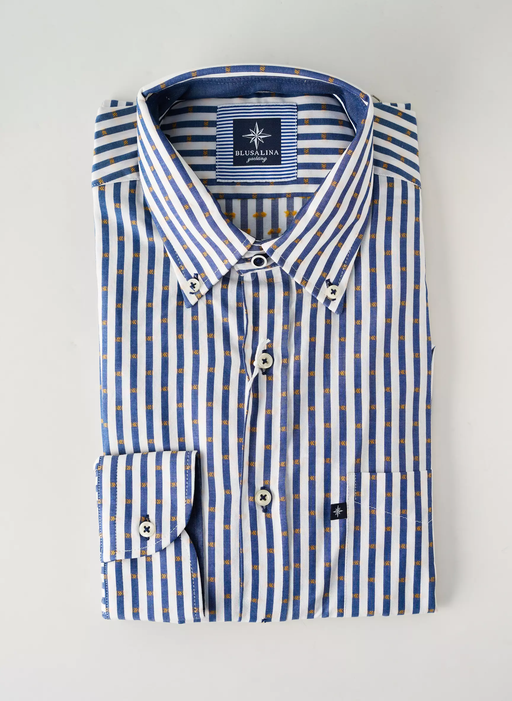 Blusalina Manches Longues Homme couleur bleu