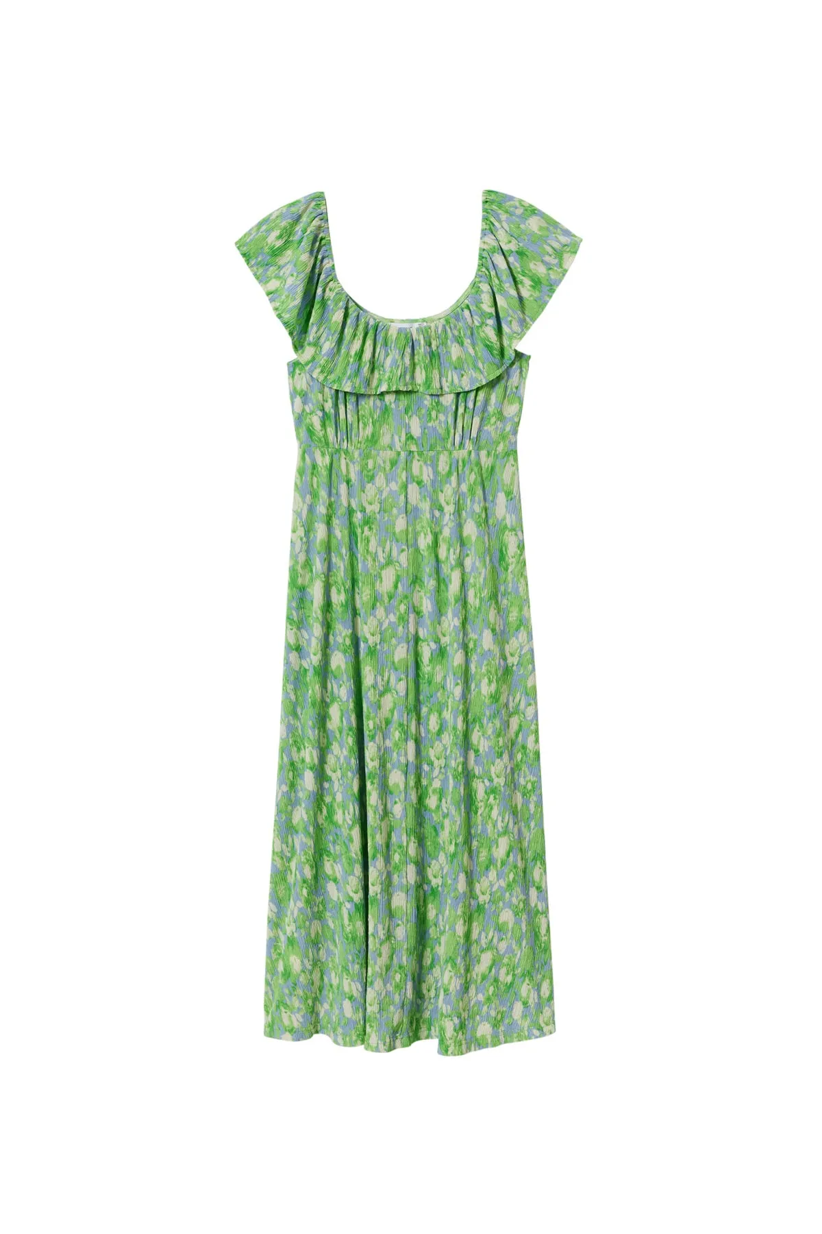 MANGO  Blaues Damenkleid 37050353