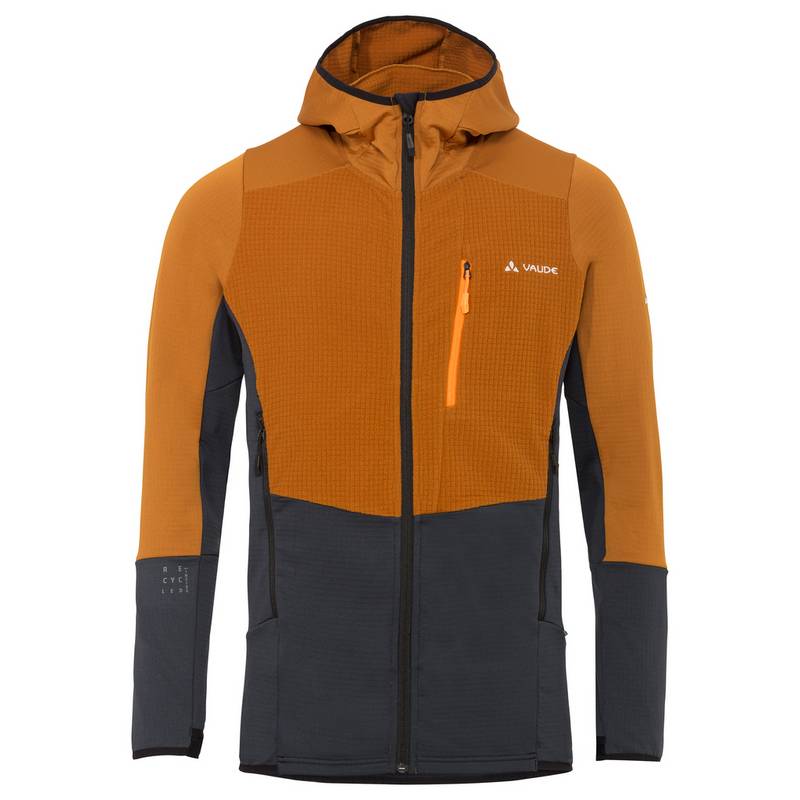 VAUDE Men's Monviso Hooded Grid Fleece Jacket Outdoorjacke Herren