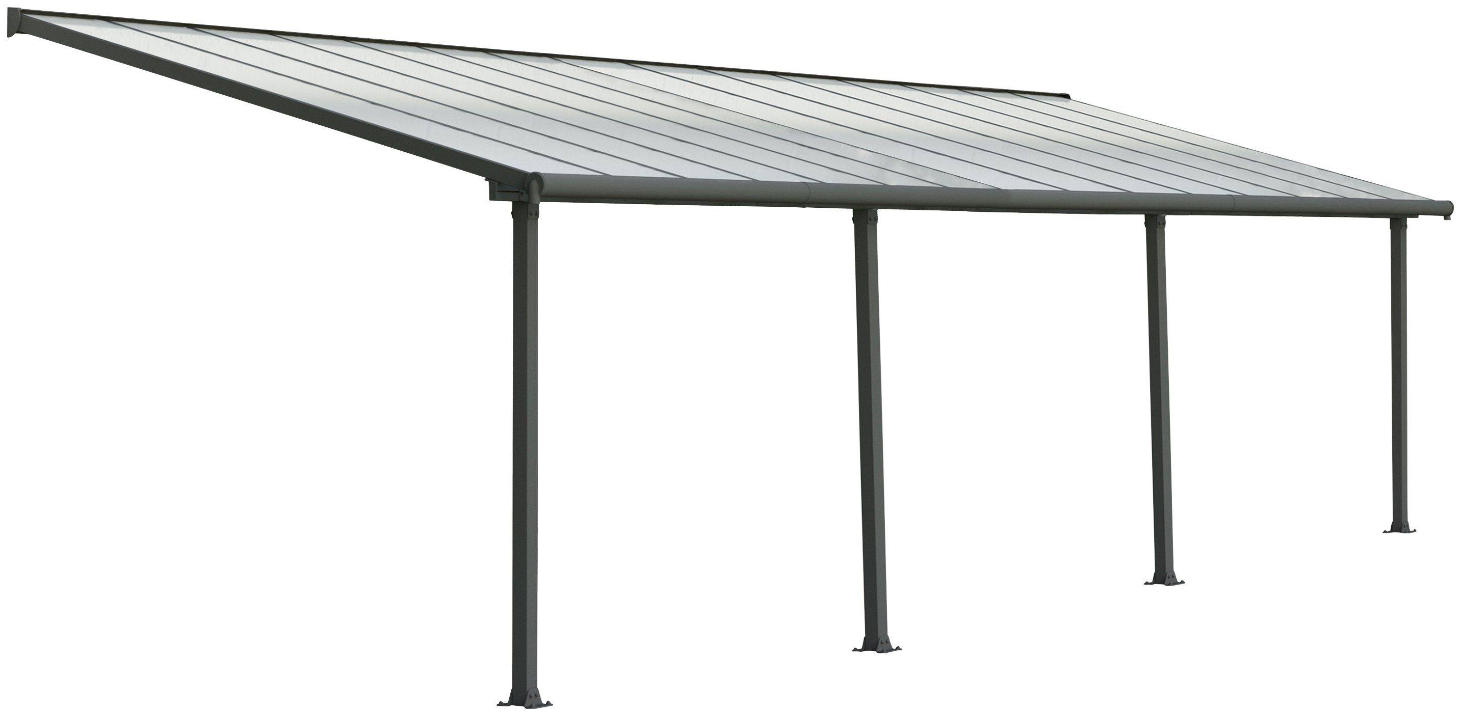Palram - Canopia Terrassendach Olympia 3x9.15, BxT: 924x295 cm, Bedachung Doppelstegplatten, BxT: 924x295 cm