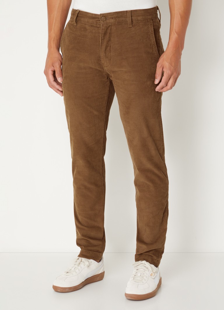 Pantaloni Levi's slim fit din catifea reiată chinezească cu buzunare laterale