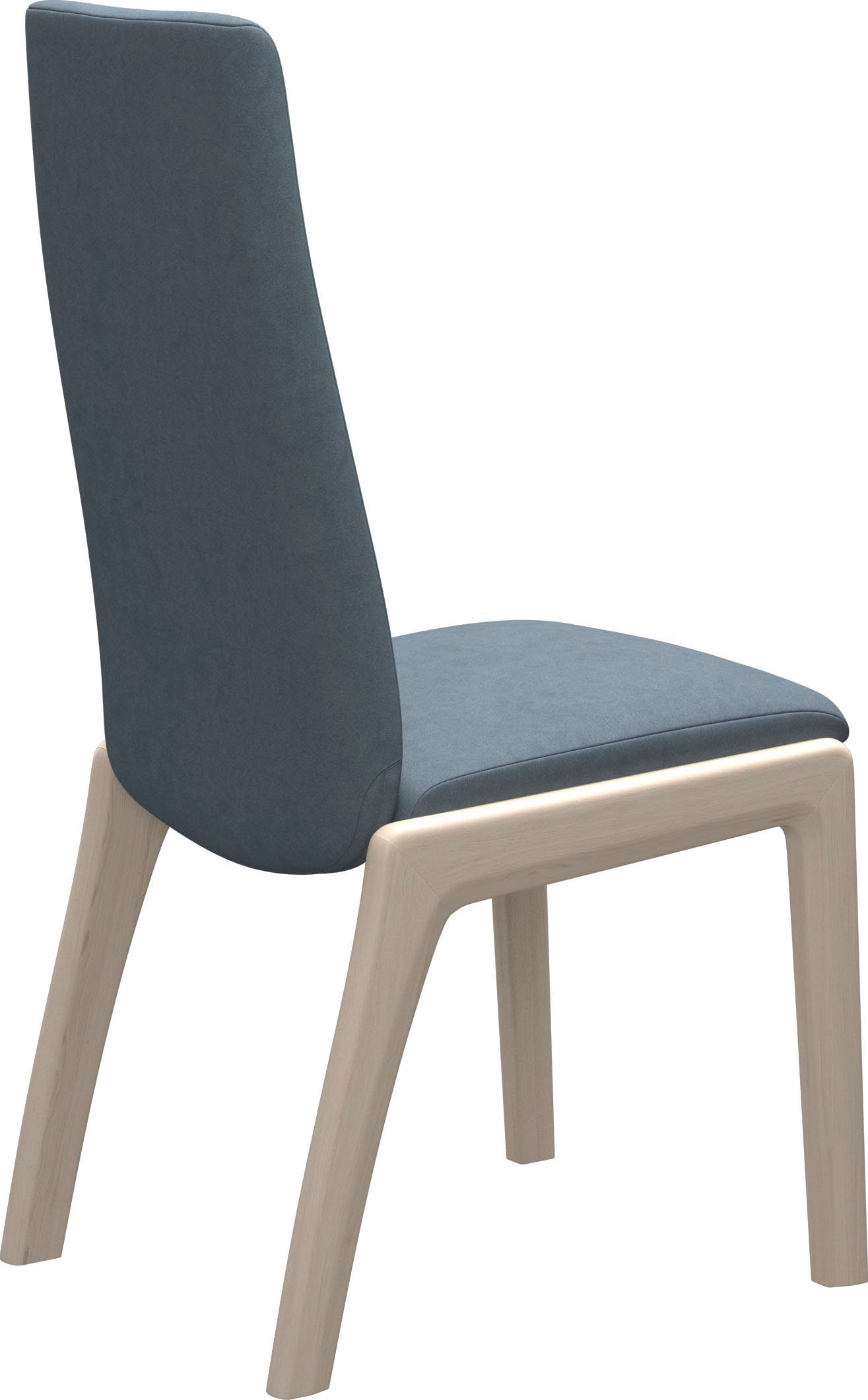 Stressless® Polsterstuhl Laurel, High Back, Größe M, mit abgerundeten Beinen in Eiche gekalkt