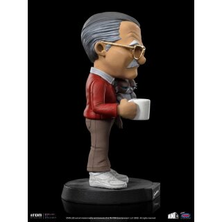 Stan Lee Mini Co. PVC Figur Stan Lee with Grumpy Cat 14 cm