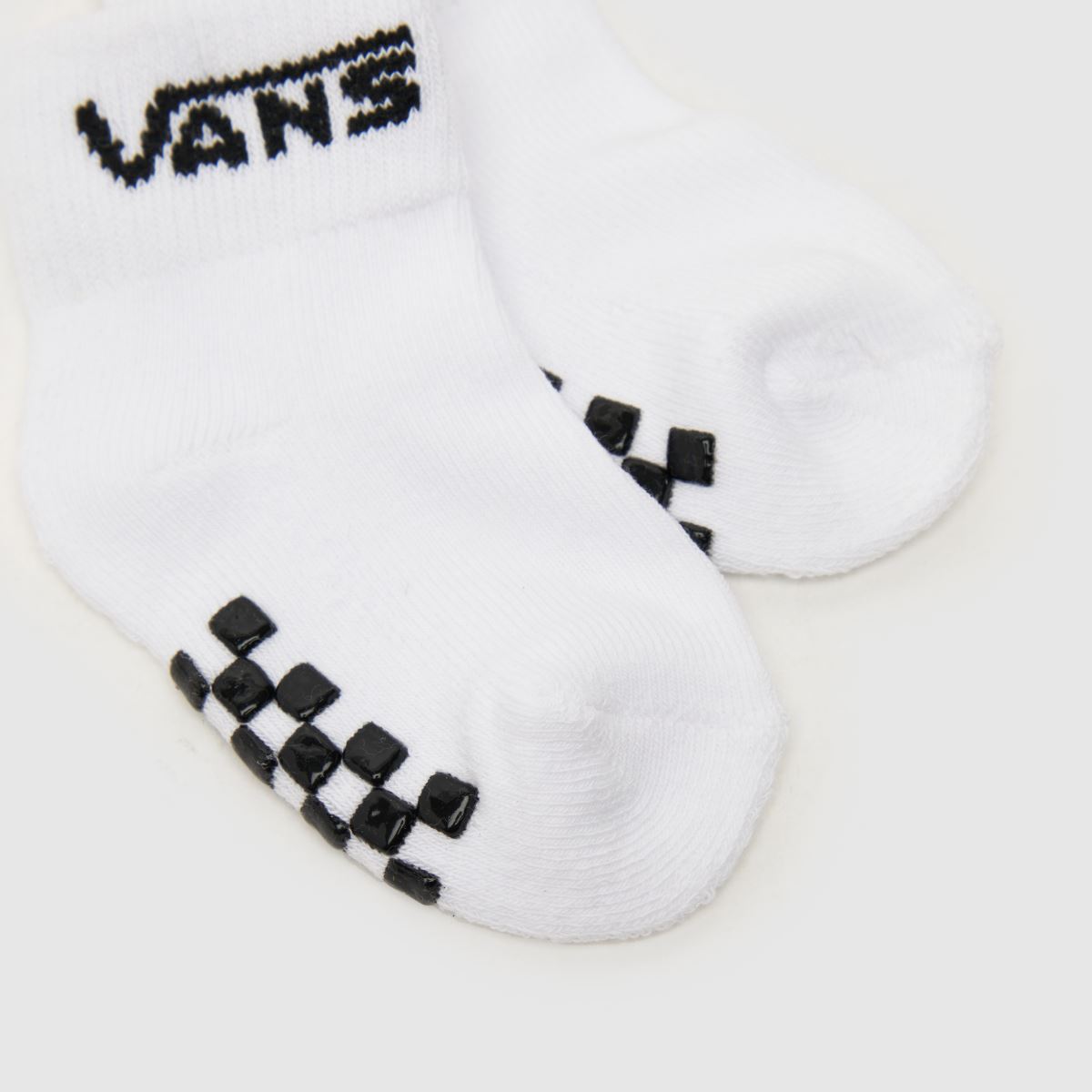 Vans vita och svarta barnsockor med klassisk design, 2-pack