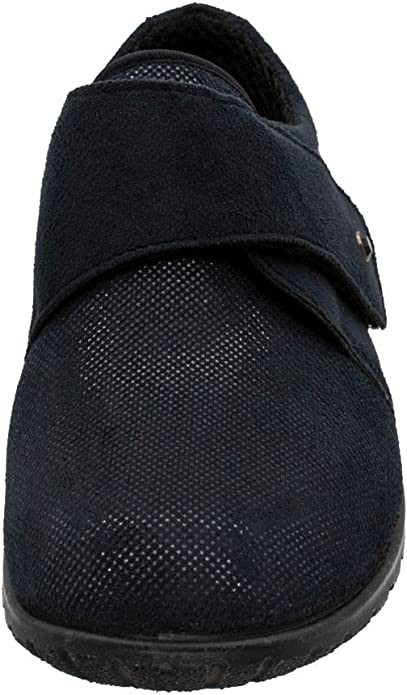 FISCHER MARKENSCHUH Komfort Slipper schwarz