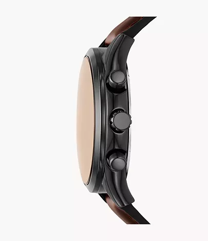 Fossil Outlet Uhr Fenmore Multifunktionswerk Leder braun