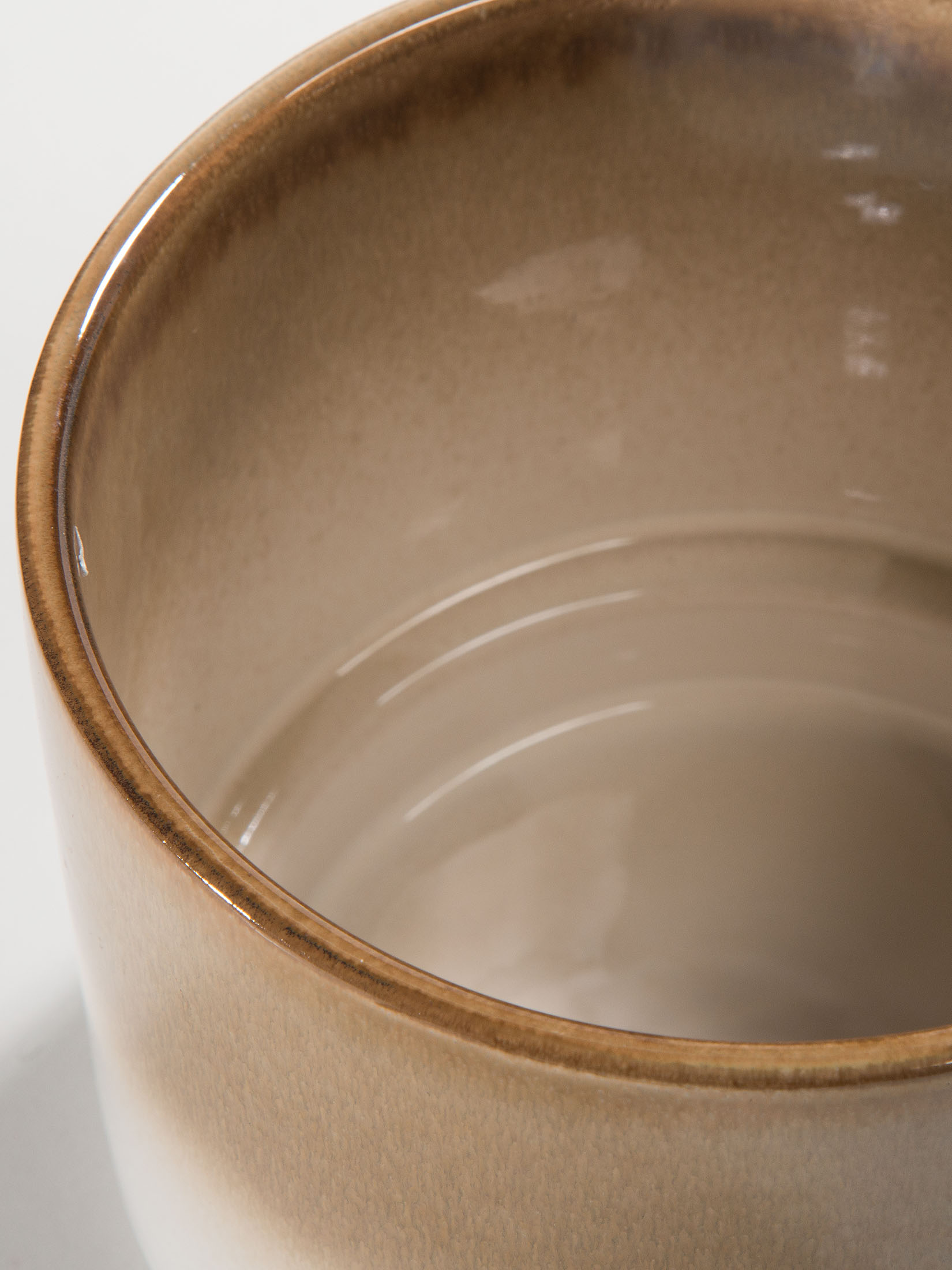 Sunbo Pflanztopf, Beige-Weiss