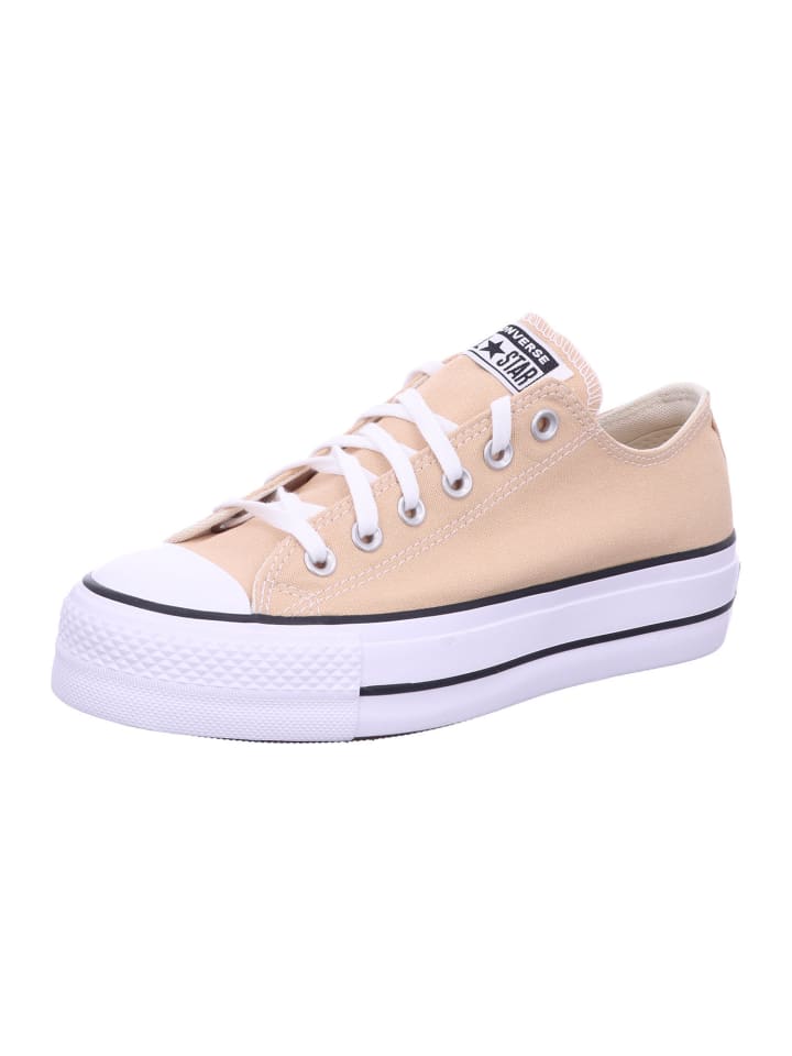 Converse Damen- Schnürschuhe  in Beige günstig kaufen