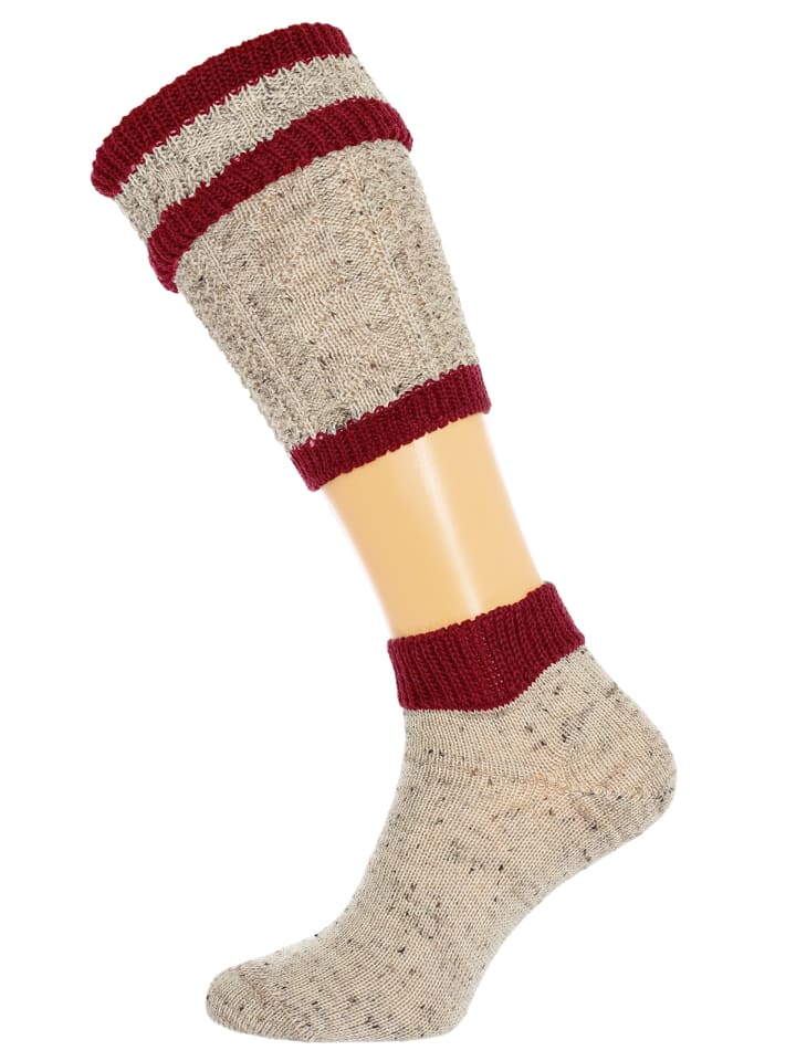 Lusana Loferl L479T-920 in beige-bordeaux günstig kaufen