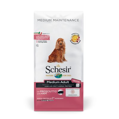 Schesir Dog Dry Medium/Large Maintenance Schinken