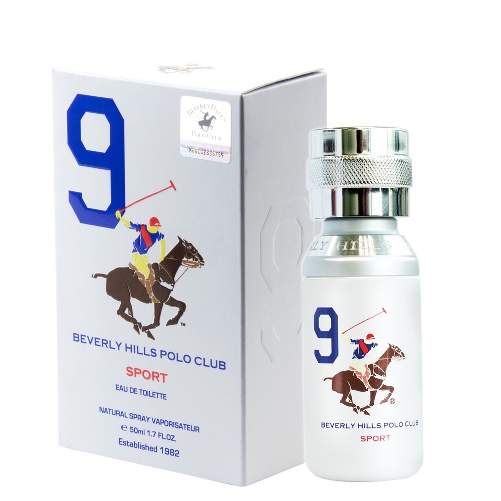Beverly hills polo club BEVERLY HILLS POLO CLUB SPORT HOMME N°9 Eau de toilette