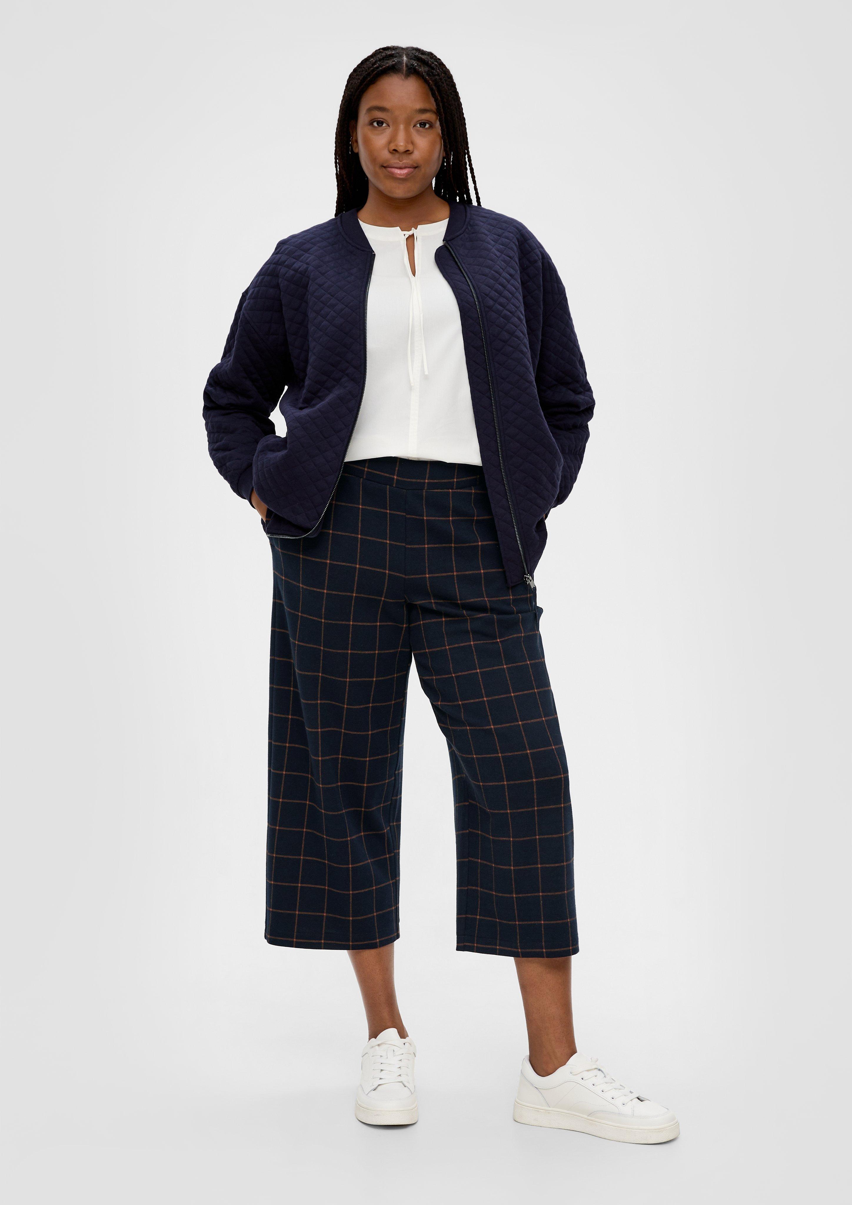 Regular: Culotte im Karomuster  2136778-59N0
