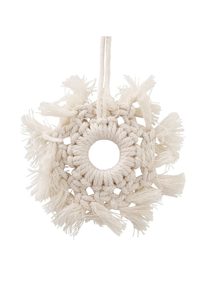 Boltze Dekoanhänger ''Zalia'' in Creme - Ø 12 cm (Überraschungsprodukt) günstig kaufen onesize