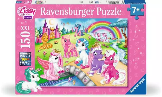 Kinderpuzzle ab 7 Jahren - Die zauberhafte Welt der Lissy PONYs - 150 Teile