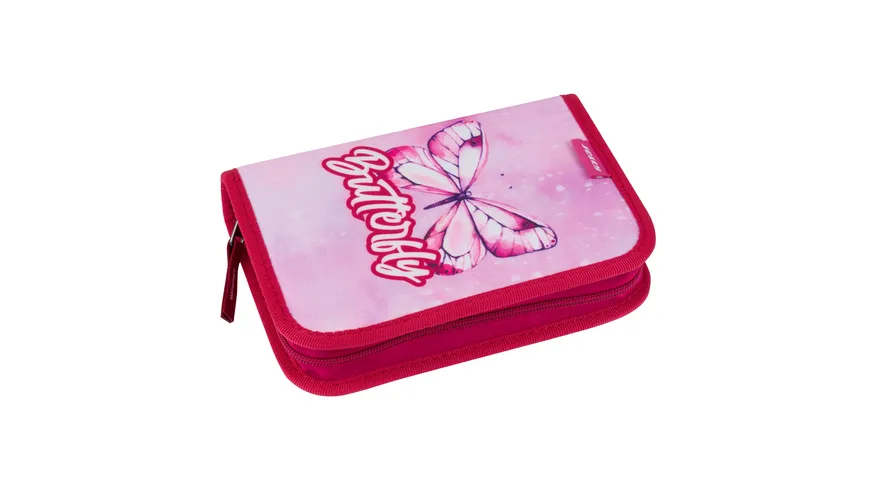 JOLLY Schultaschen-Set Ergonomic Flexi Butterfly 46teilig