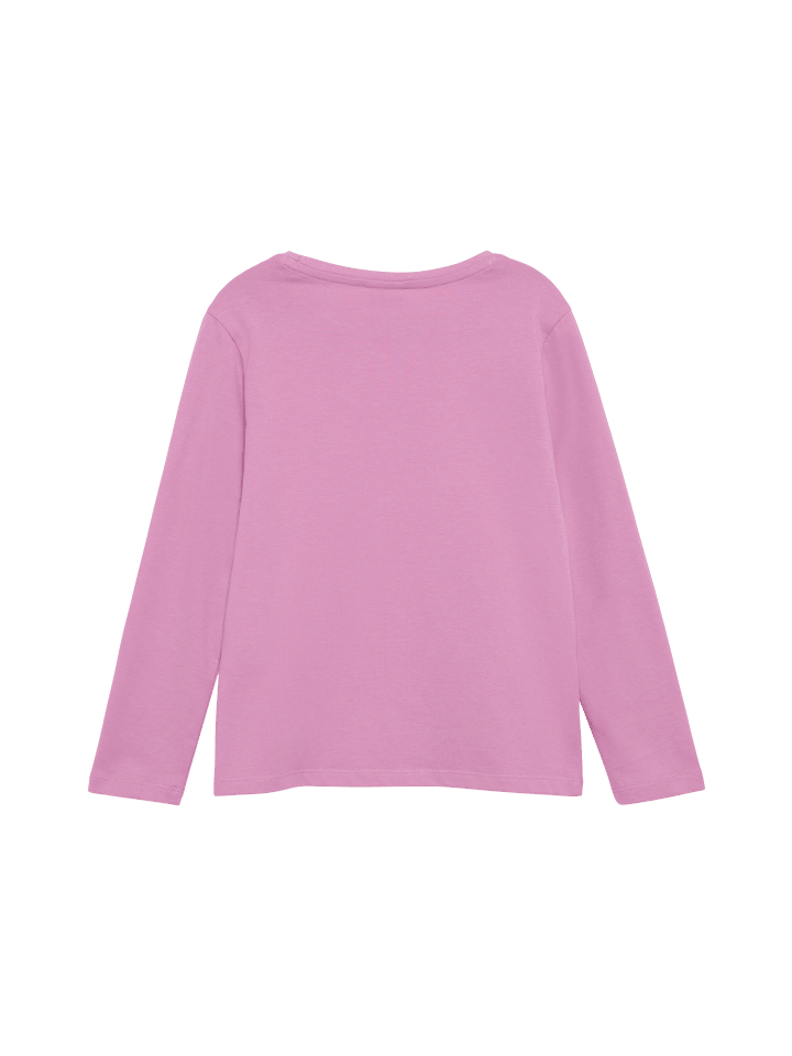 s.Oliver T-Shirt langarm in Pink günstig kaufen
