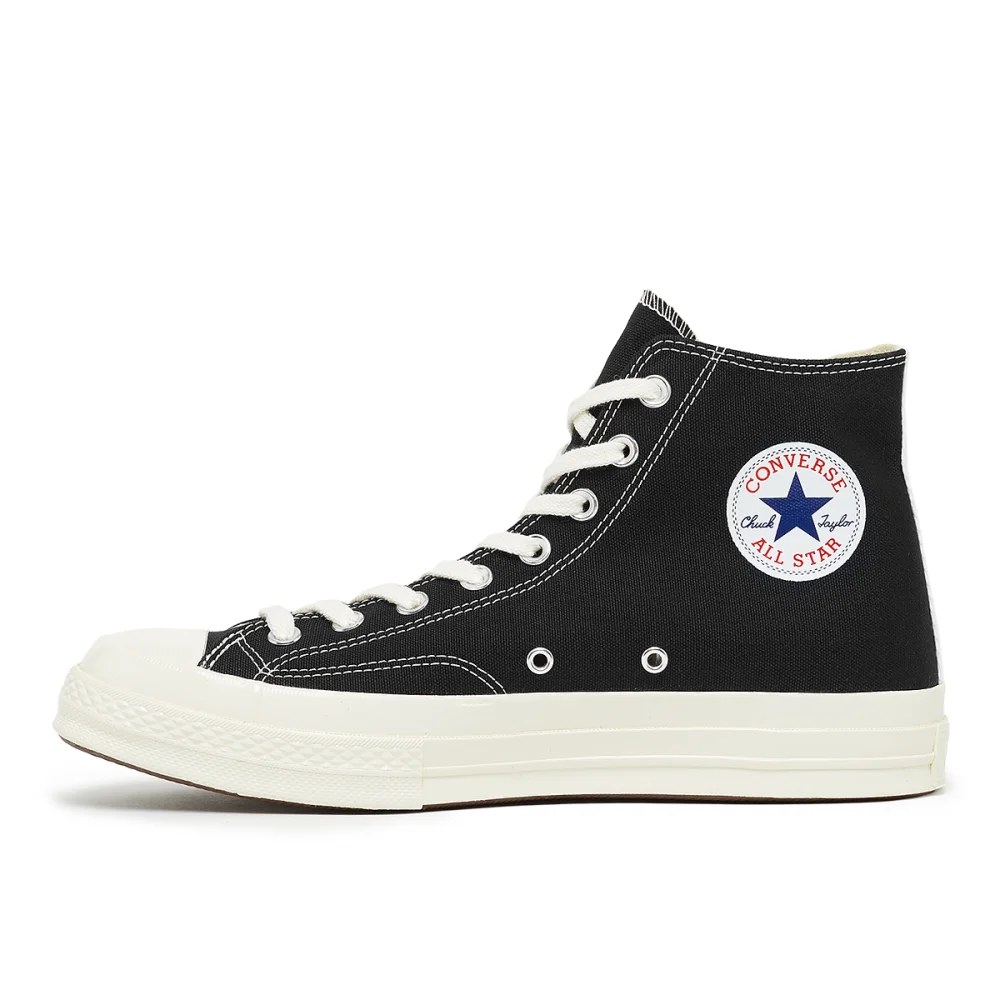 Comme des Garcons Play Converse Big Heart 70 Taylor Hi Chuck P1-K112-1 / schwarz