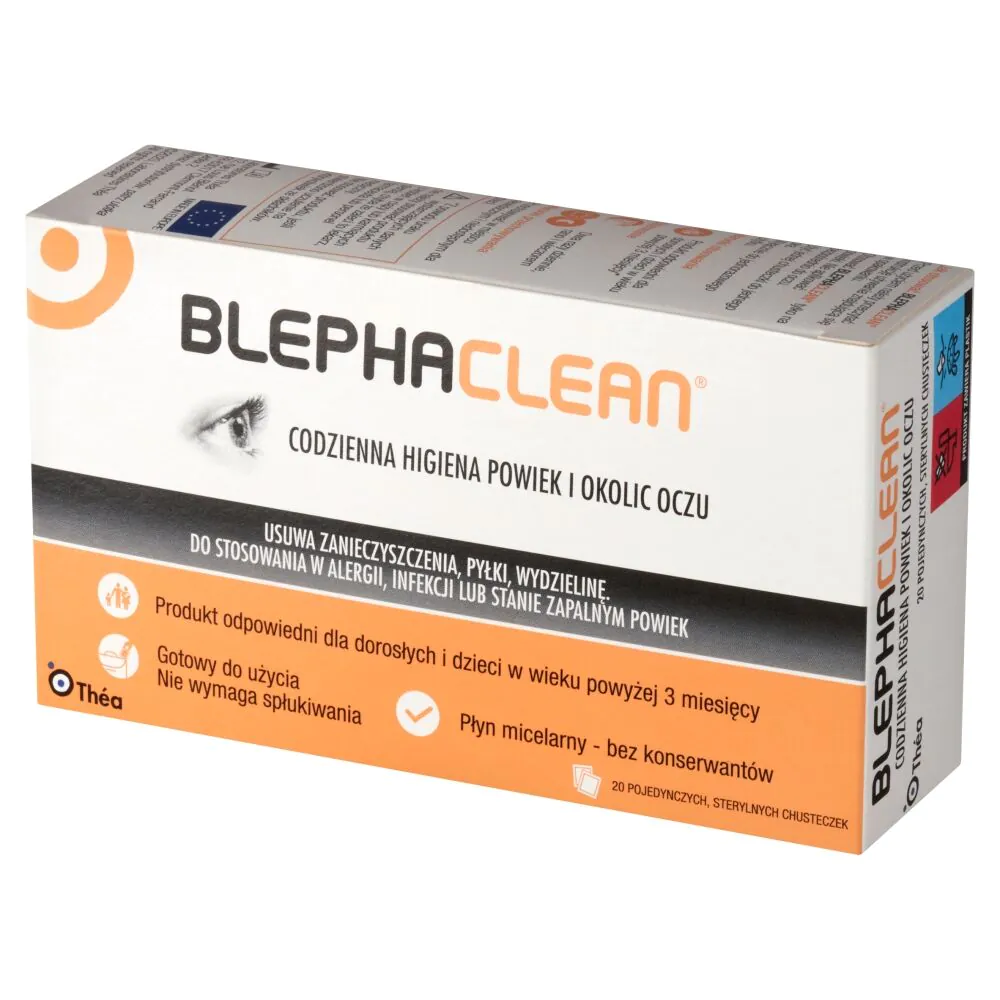 Blephaclean, Μαντηλάκια υγιεινής βλεφάρων