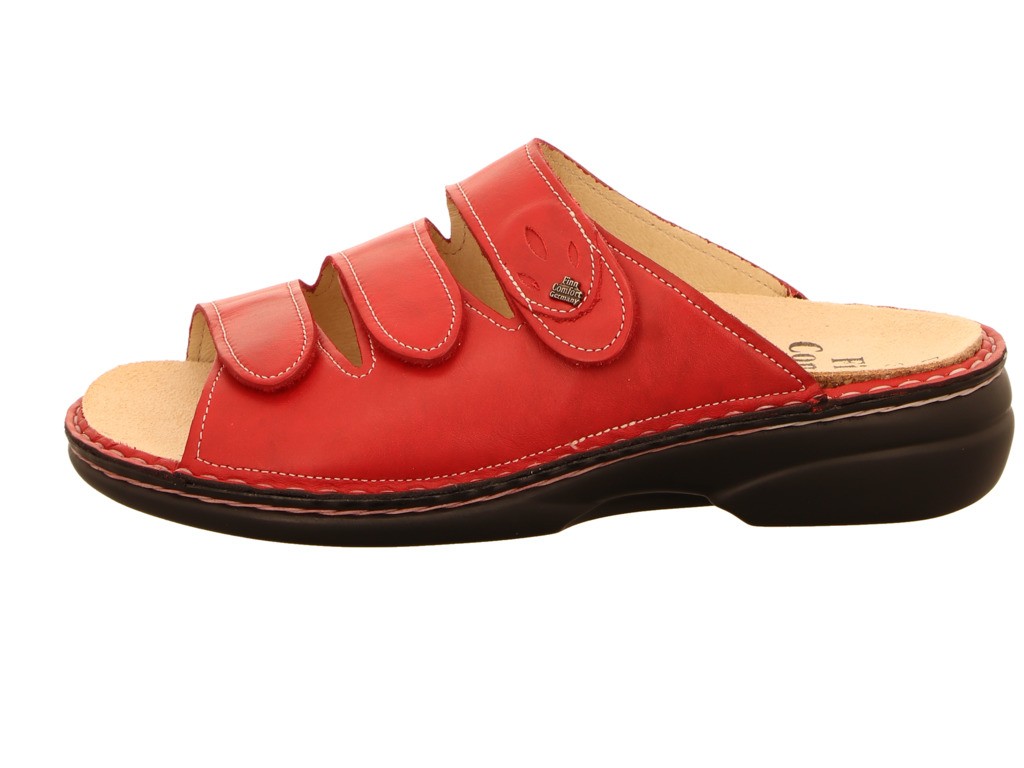 FINN COMFORT Pantoletten rot Kos