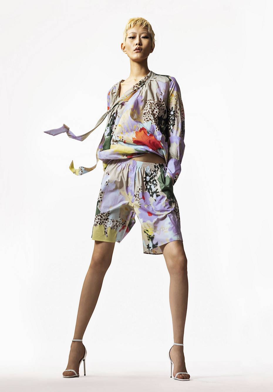WUNDERKIND X HESSNATUR Bluse aus reiner Bio-Baumwolle