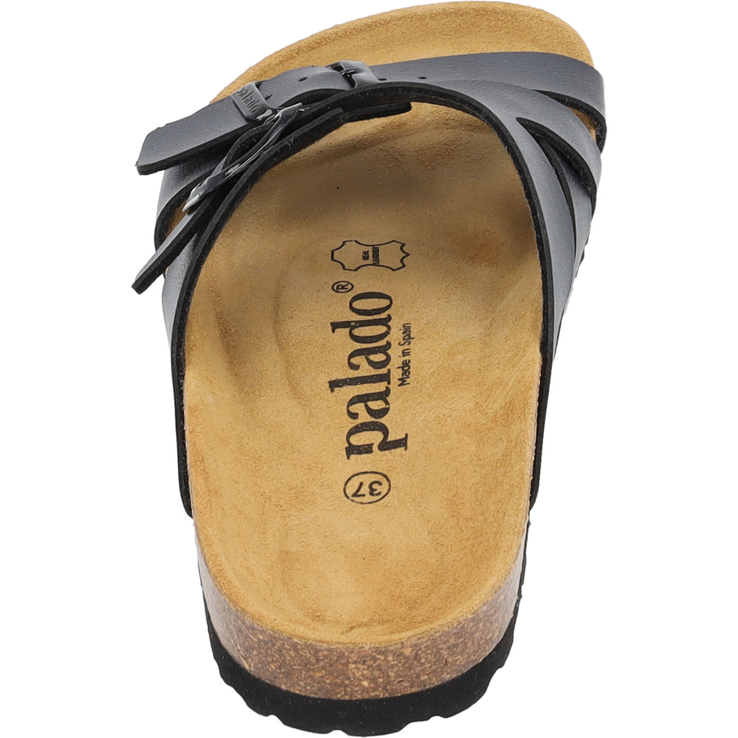 Palado Arrila, Pantoletten, Damen, Schwarz Metallic