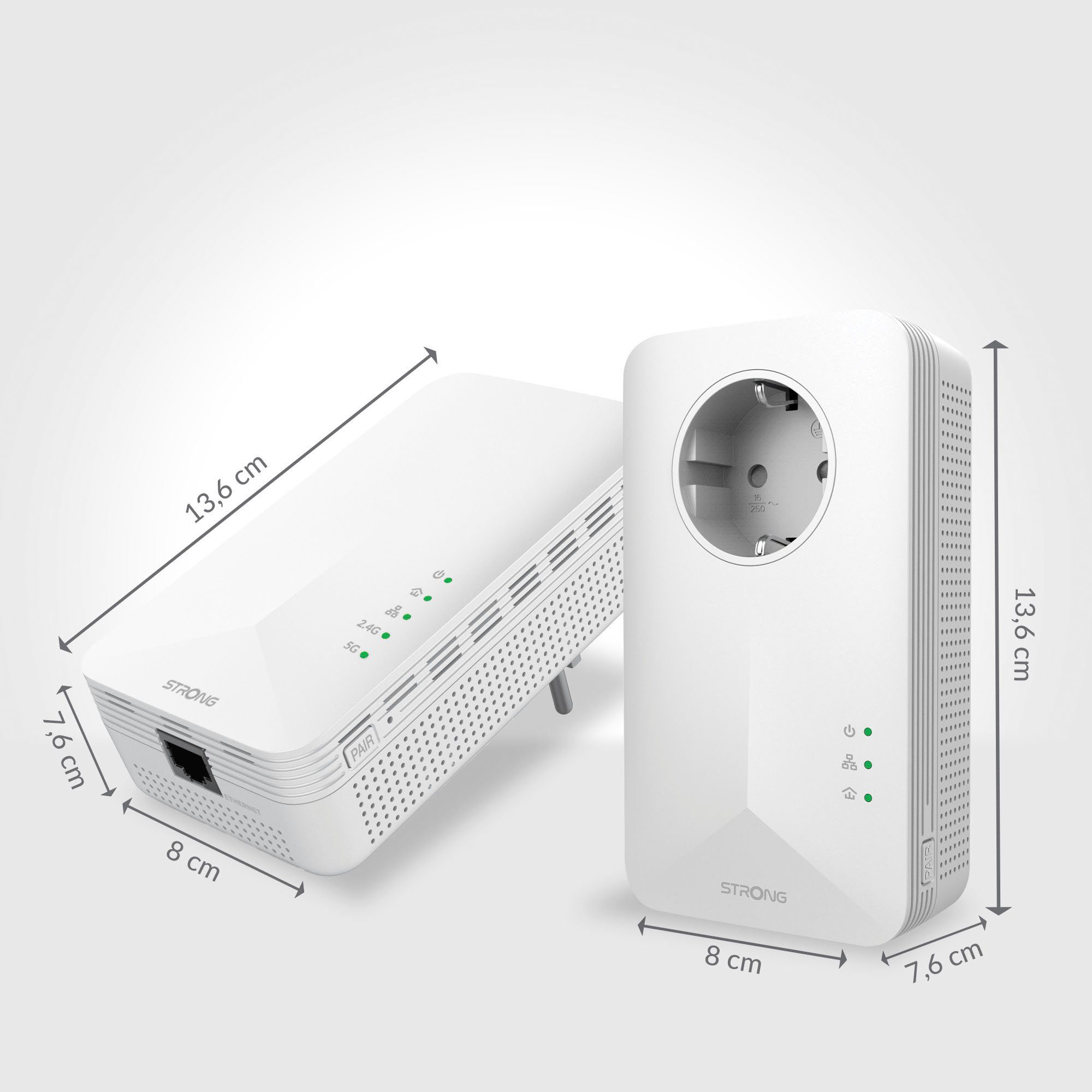 Strong POWERLINE WI-FI 1000 KIT Reichweitenverstärker