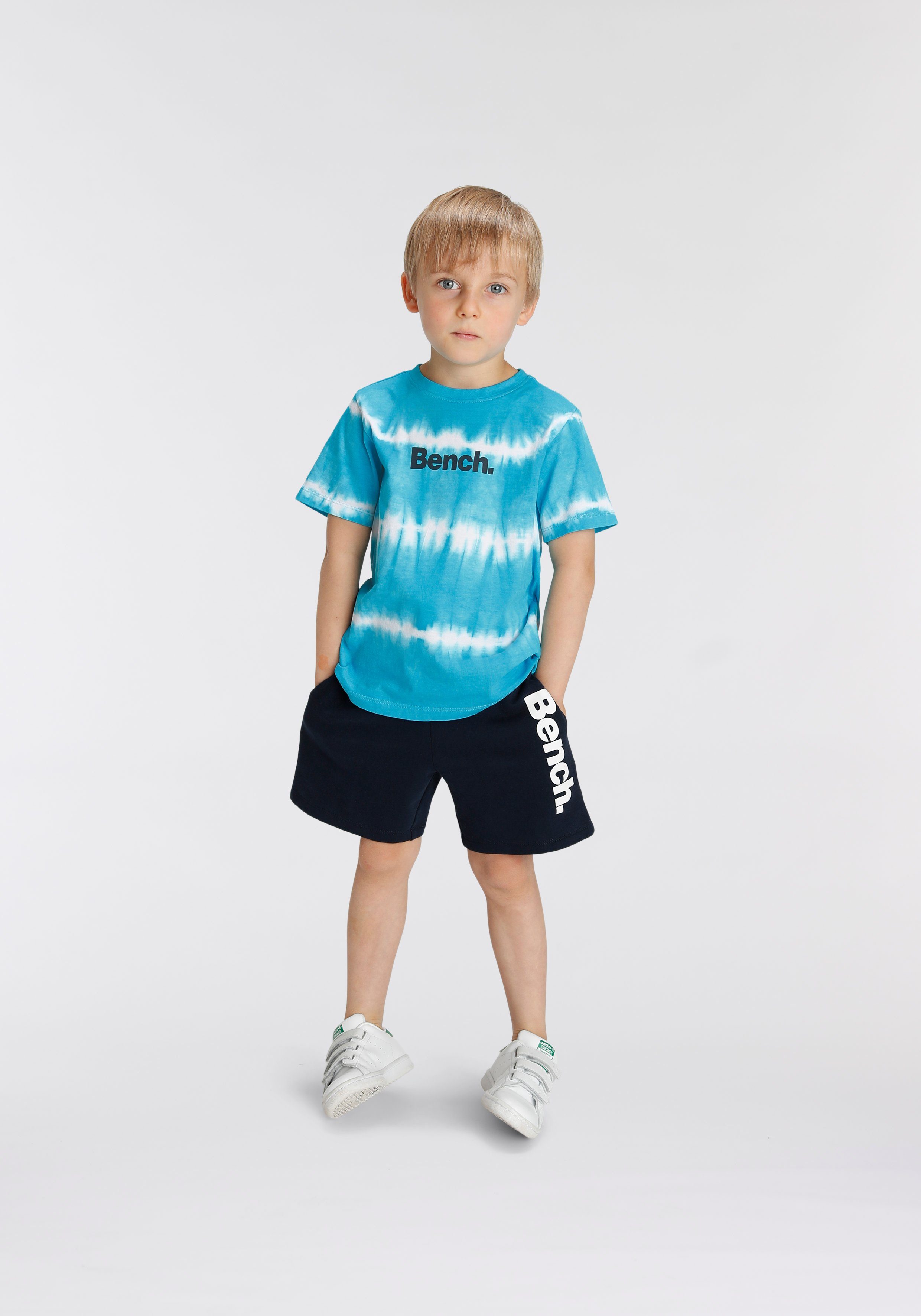 Bench. Sweatbermudas (Packung, 2-tlg., 2er-Pack) mit Logo-Druck