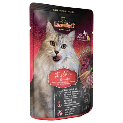 Leonardo Katzenfutter Finest Selection Pouch 16 x 85 g