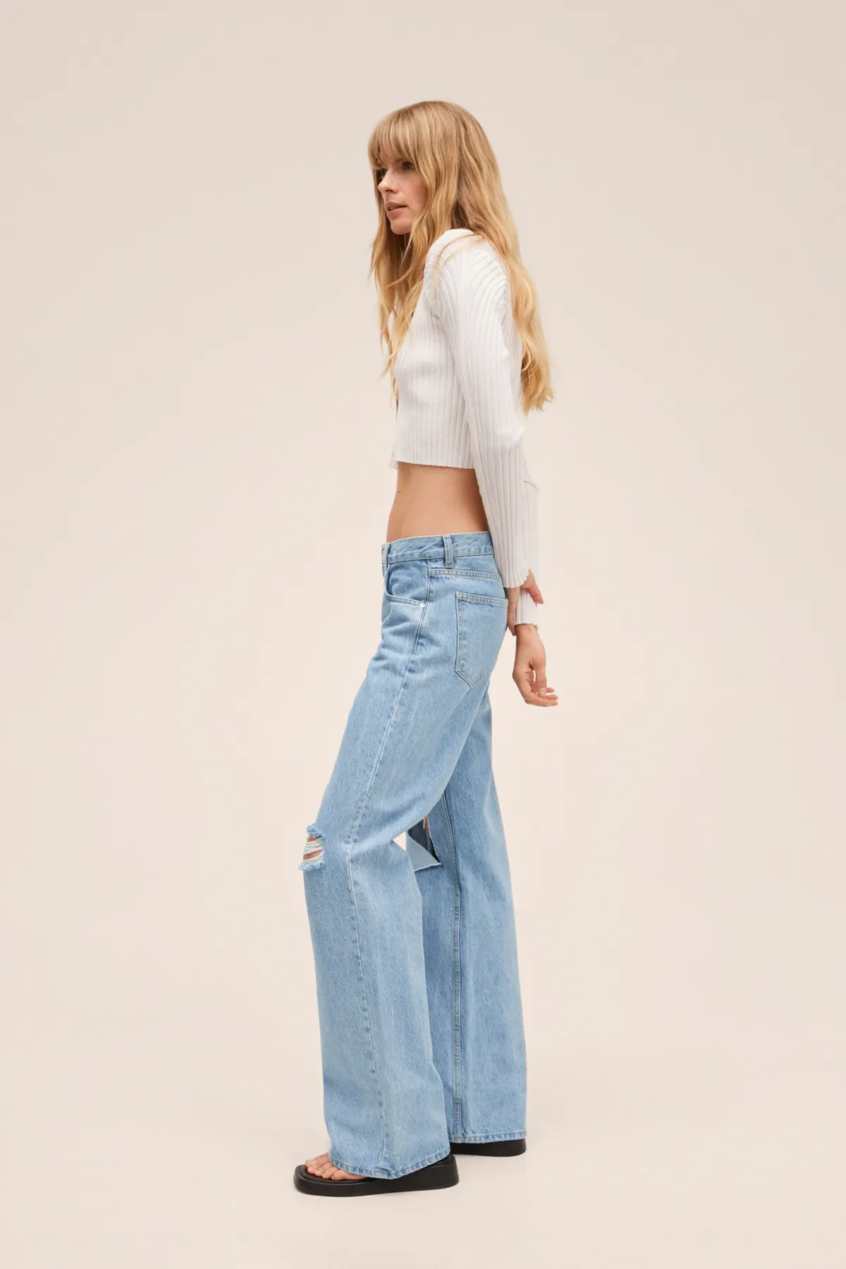 MANGO  Jeans - Blau - Straight