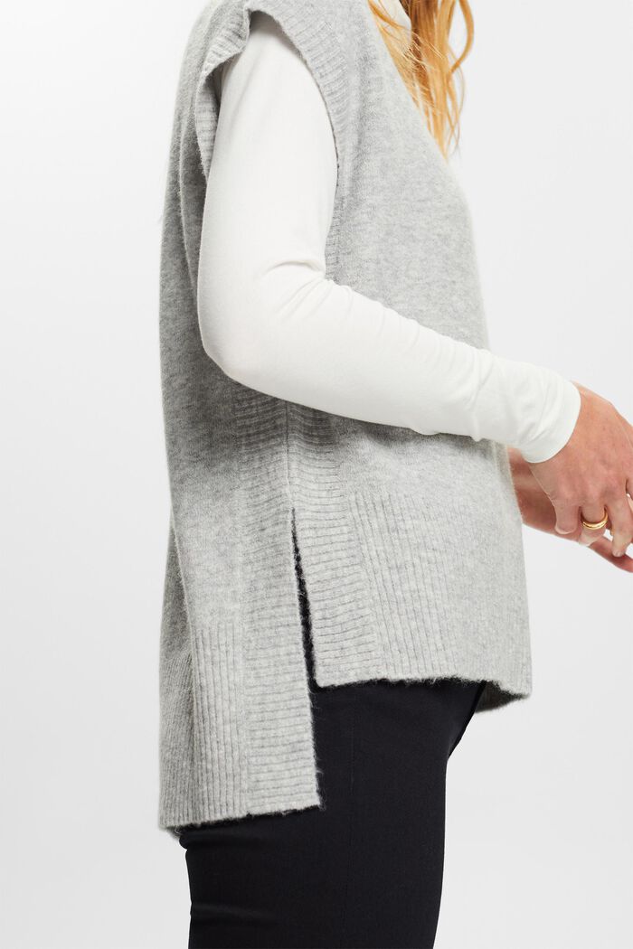 Strickweste aus Wollmix