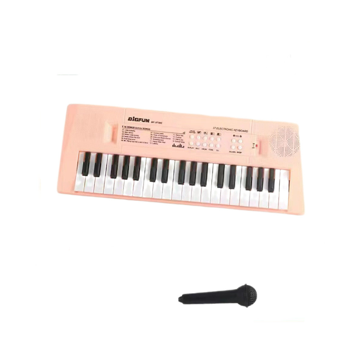 Kinderspielzeug mit Mikrofonmusik für Anfänger Multifunktionales elektronisches Tastatur-Kinderspielzeug