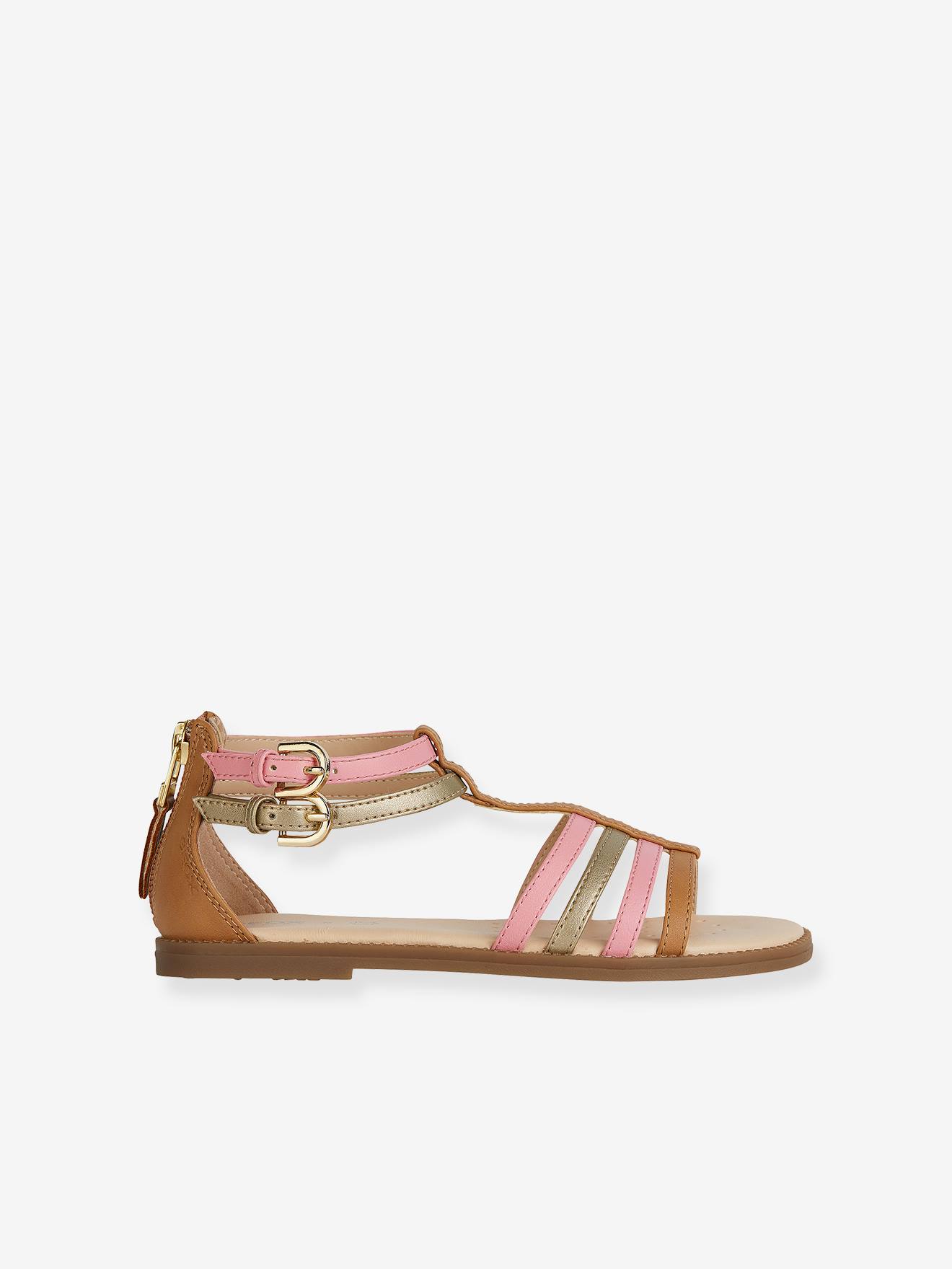 Geox Mädchen Sandalen J7235 Karly Girl GEOX - braun