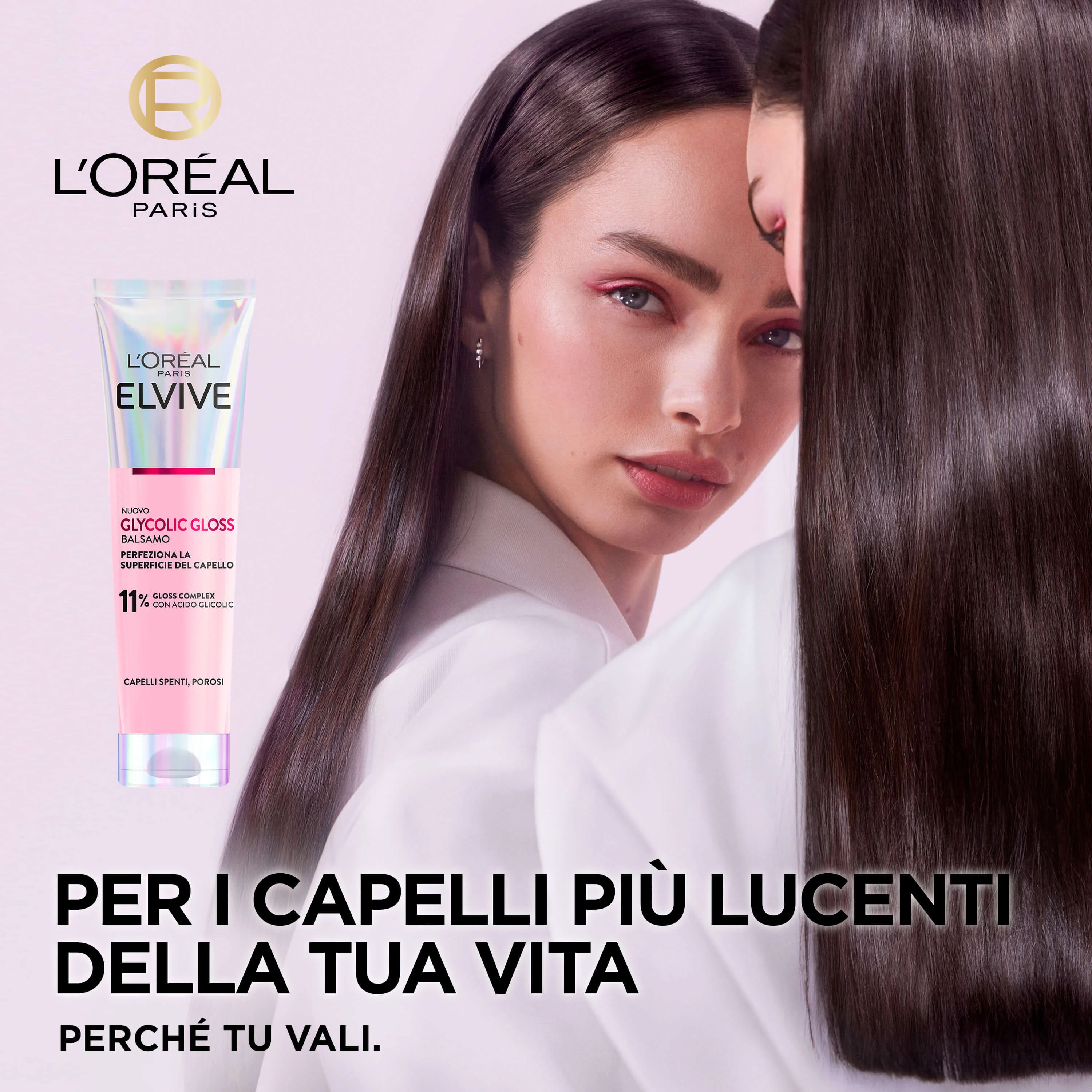 Elvive Glycolic Gloss balzsam glikolsavval - Világosító hajbalzsam, Hajregeneráló balzsam