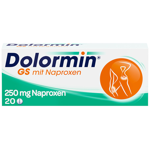 DOLORMIN GS mit Naproxen Tabletten  20 St  Tabletten