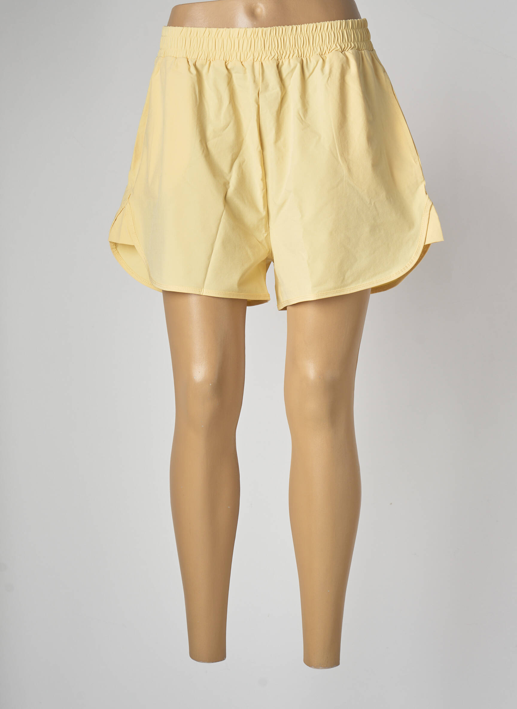 Na Kd Shorts 1 Femme couleur jaune