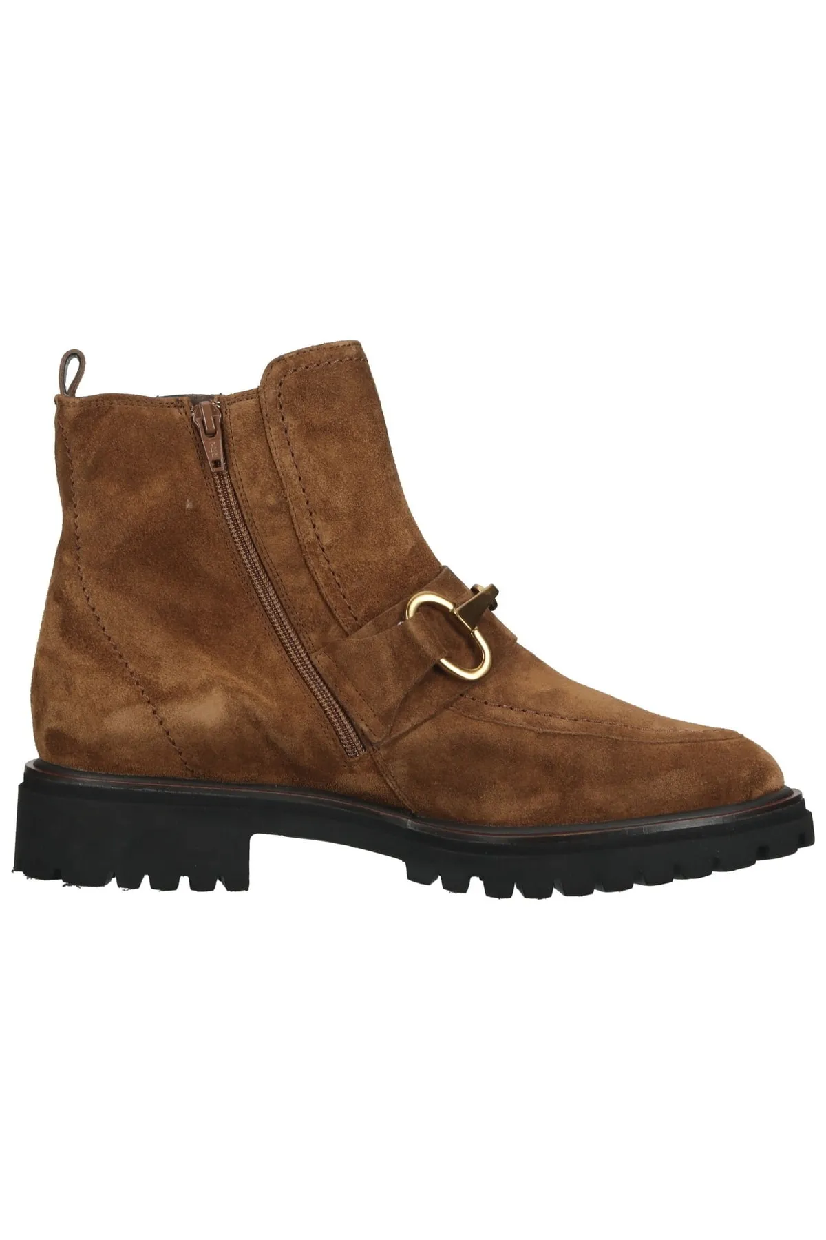 Paul Green  Stiefelette - Braun - Flacher Absatz
