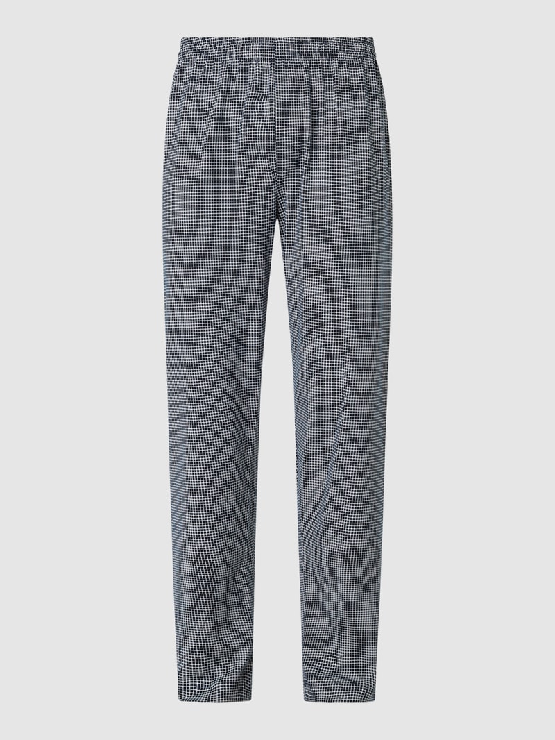 Pyjama-Hose aus Baumwolle in dunkelblau