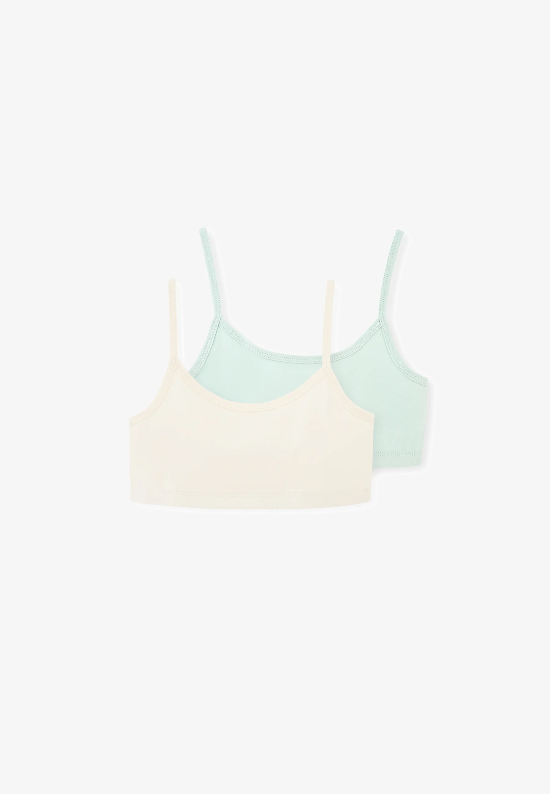 DAGI PACK DE 2 TIRANTES FINOS CON ESCOTE REDONDO - Bustier