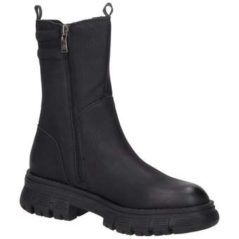 Tom Tailor Chelsea Stiefelette in schwarz