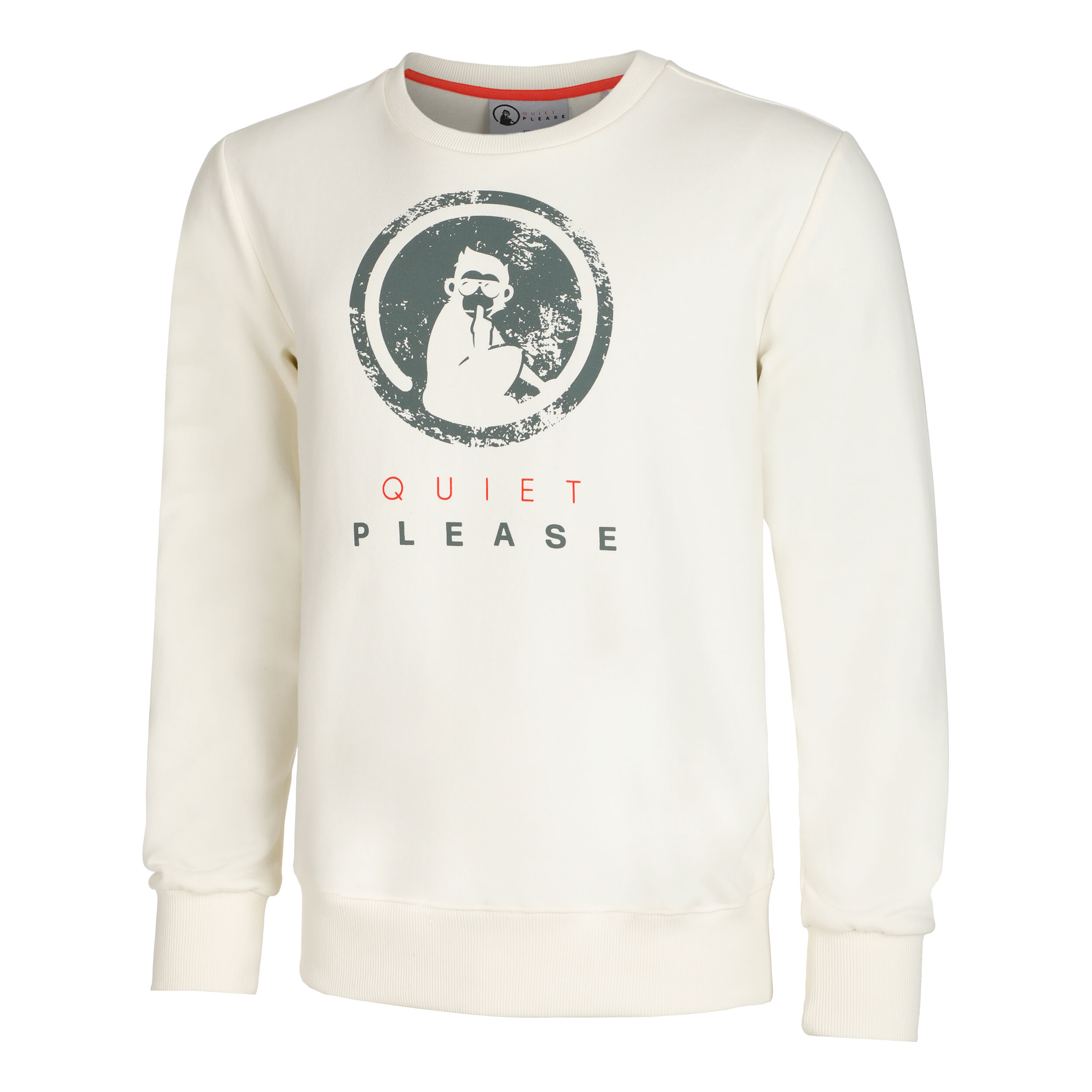 Crossroad Scraped Advantage Sweatshirt Herren - Weiß, Salbei