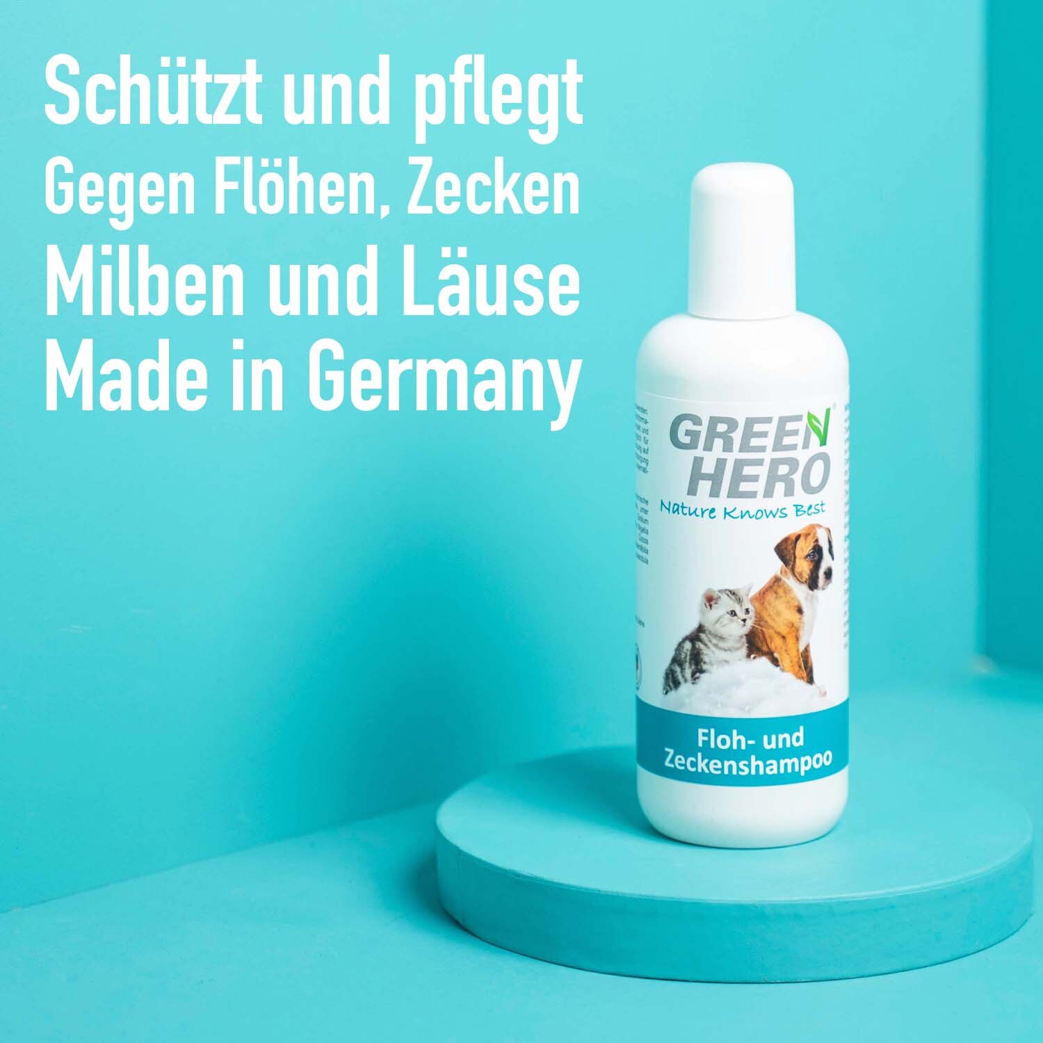 Greenhero Fellpflege Greenhero Floh- und Zeckenshampoo