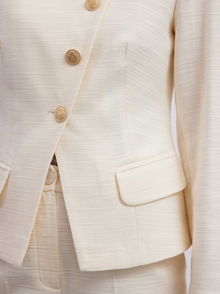 BGN Blazer in Creme günstig kaufen